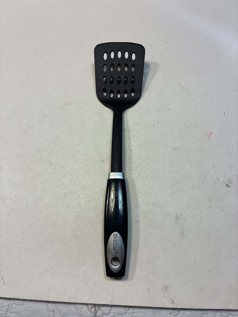 Oneida Nylon Slotted Turner Kitchen Spatula with Ergonomic Handle